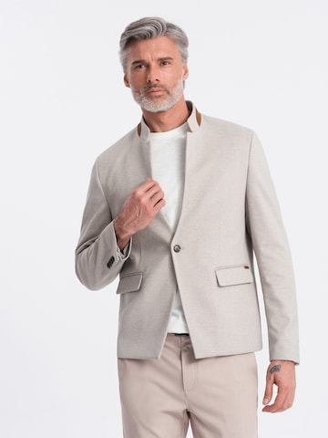 Ombre Regular fit Business-colbert in Beige