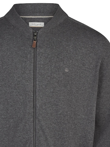 redmond Knit cardigan 'Basic' in Grey