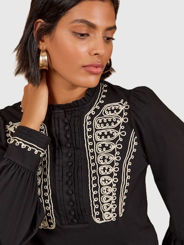 Camicia da donna di love & roses in nero