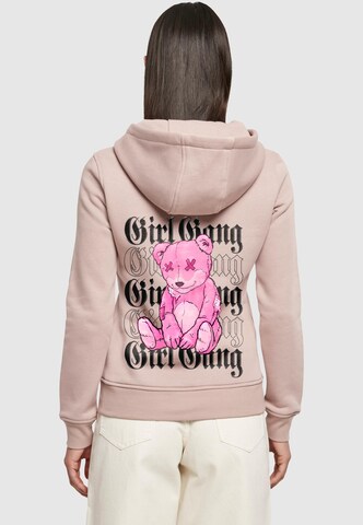 Mister Tee Sweatshirt 'Girl Gang' in Pink: Vorderseite