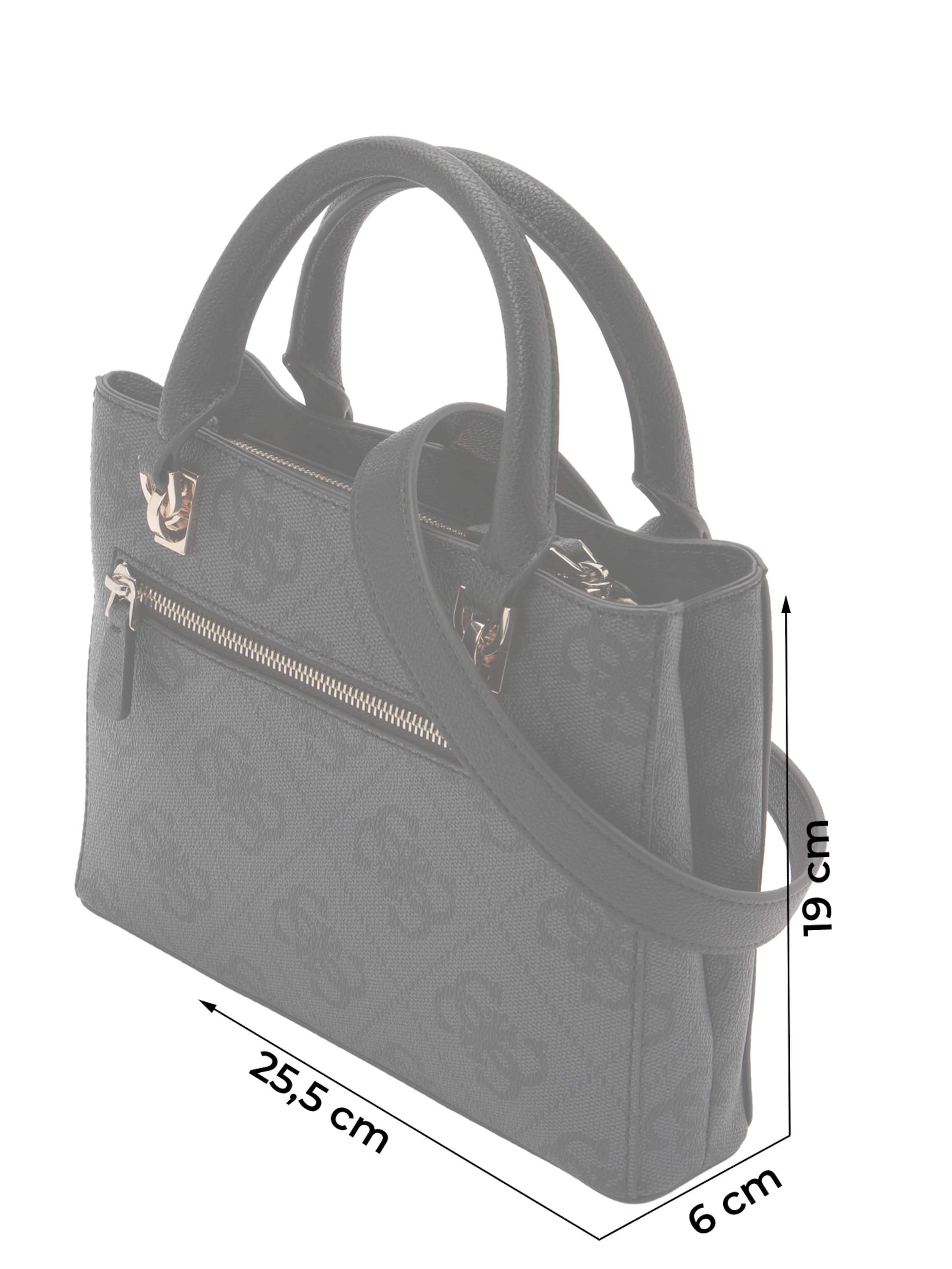 GUESS Kézitáska 'NOELLE II' - fekete