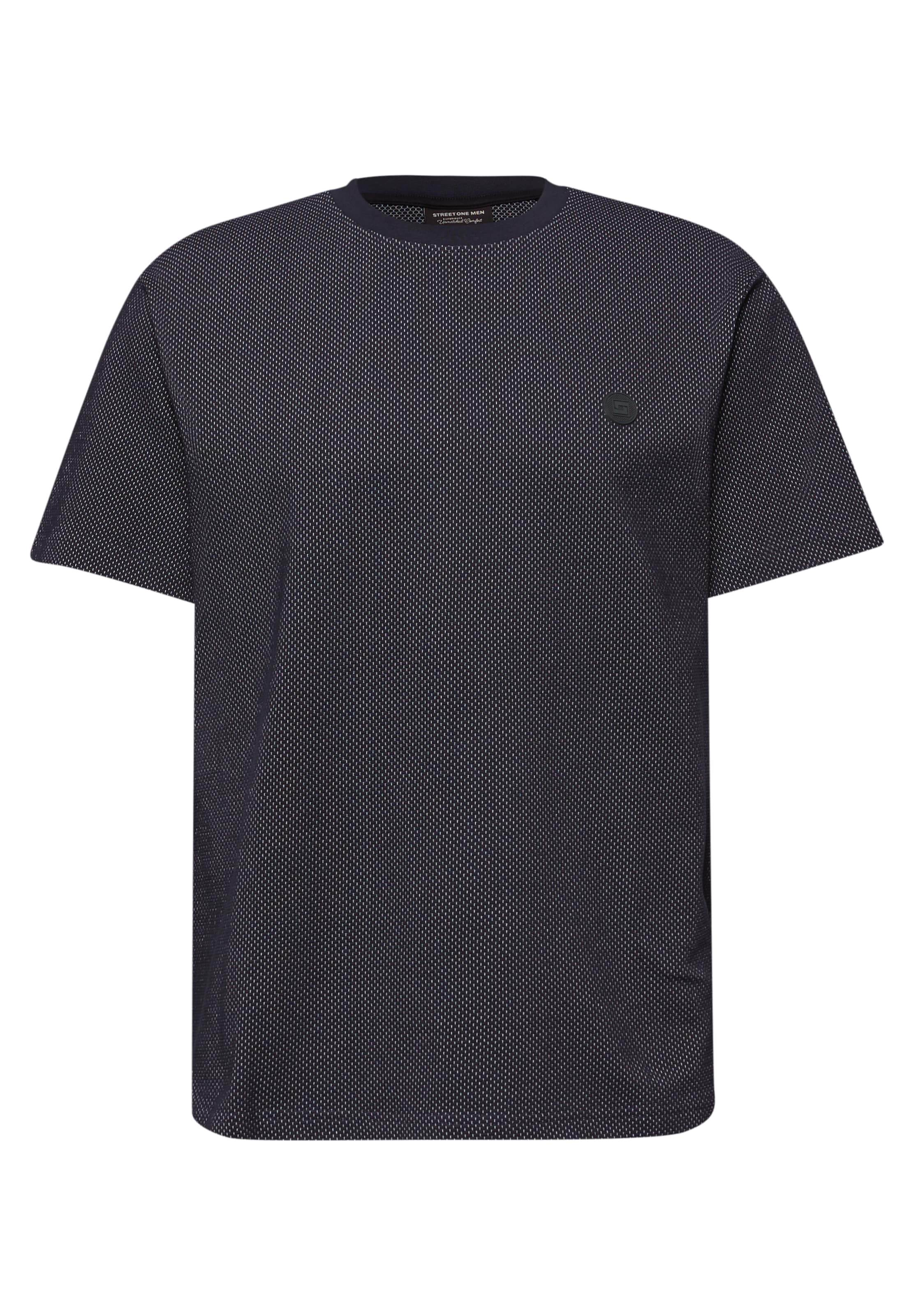Street One MEN T-Shirt in Blau: Vorderseite