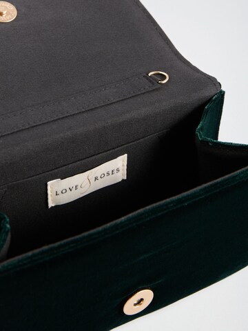 love & roses Clutch in Green