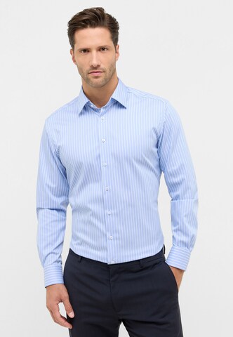 ETERNA Regular Fit Businesshemd in Blau: Vorderseite