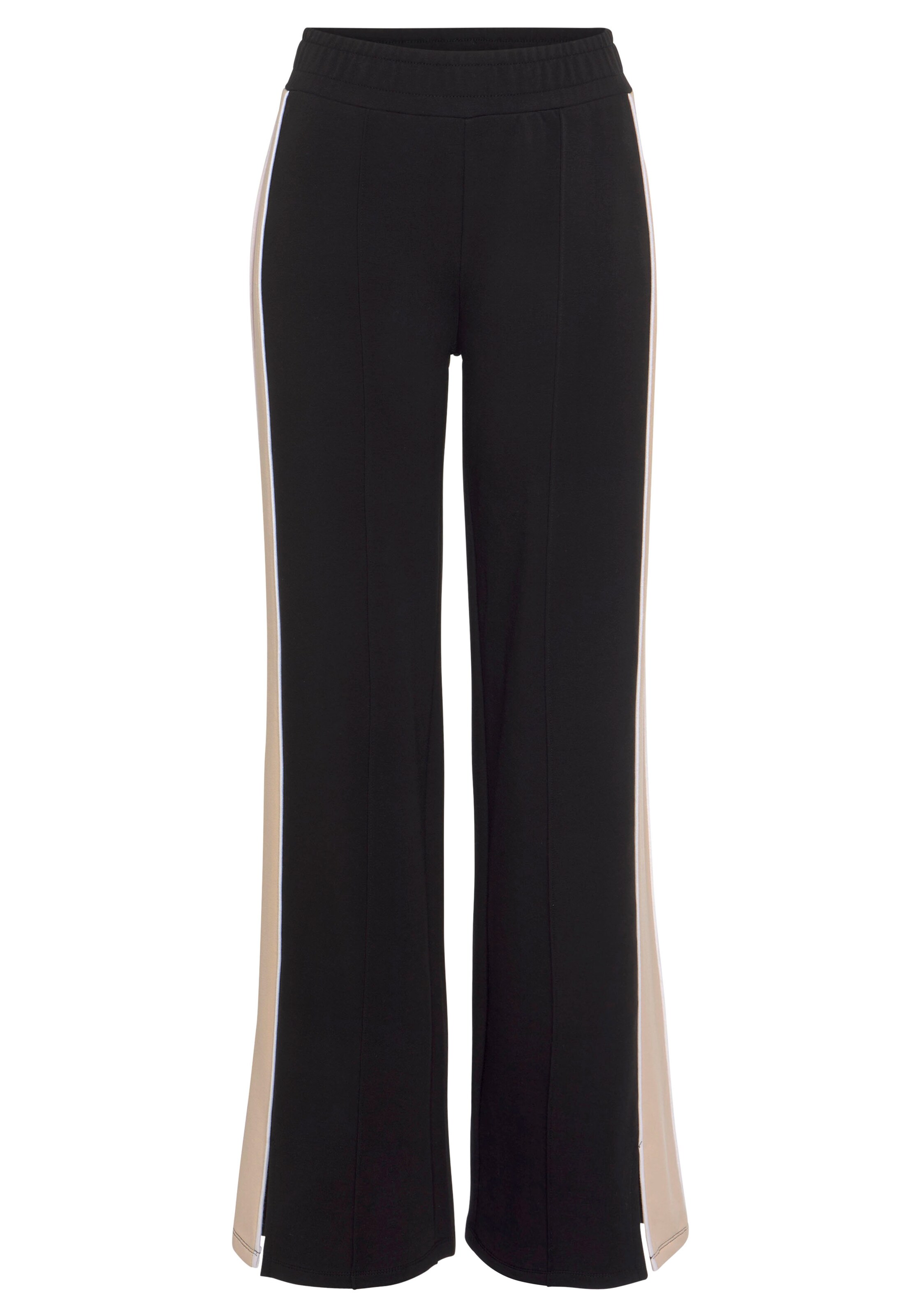 s.Oliver Na zvonec Hlače | črna barva: sprednja stran