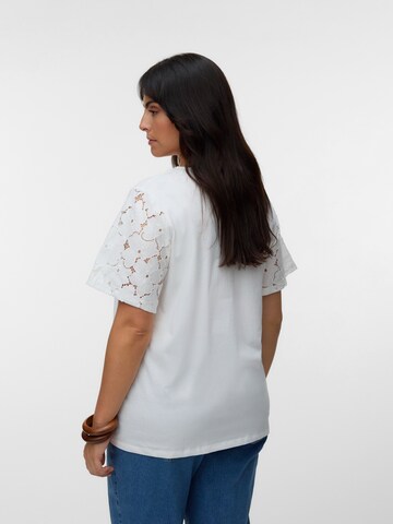 Vero Moda Curve Koszulka 'VMCVILLA' w kolorze biały