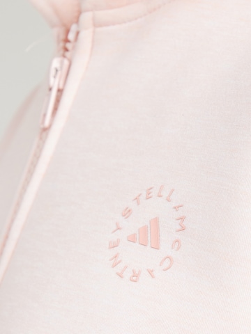 Bluză cu fermoar sport 'SCUBA' de la ADIDAS BY STELLA MCCARTNEY pe roz