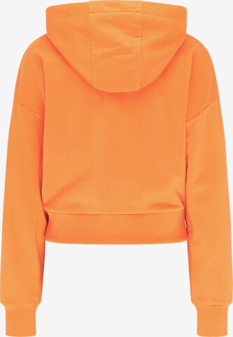 myMo ATHLSR Zip-Up Hoodie in Orange