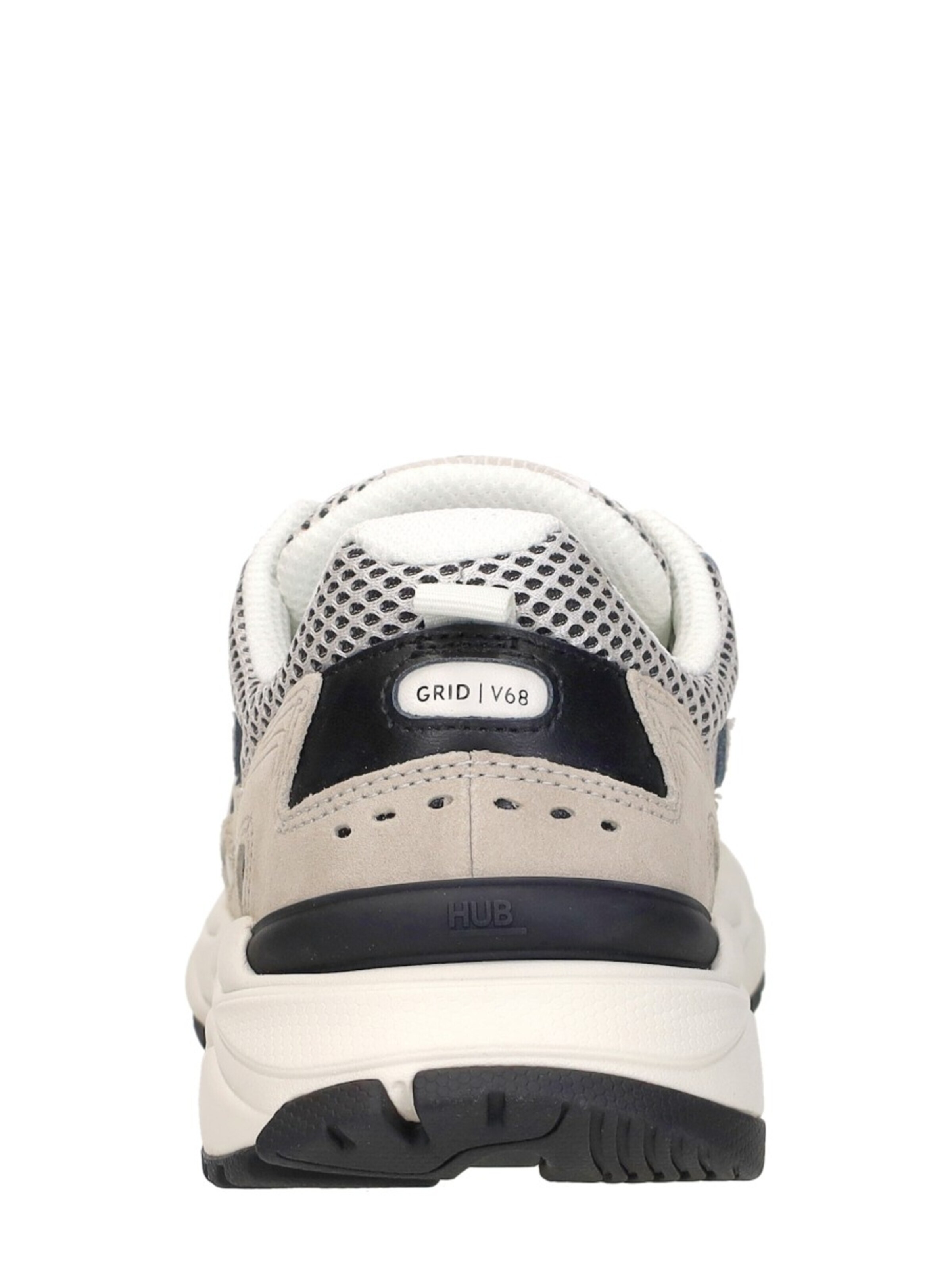 Baskets basses 'Grid S48' HUB en beige