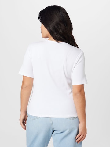 Tommy Jeans Curve T-Shirt 'Essential' in Weiß