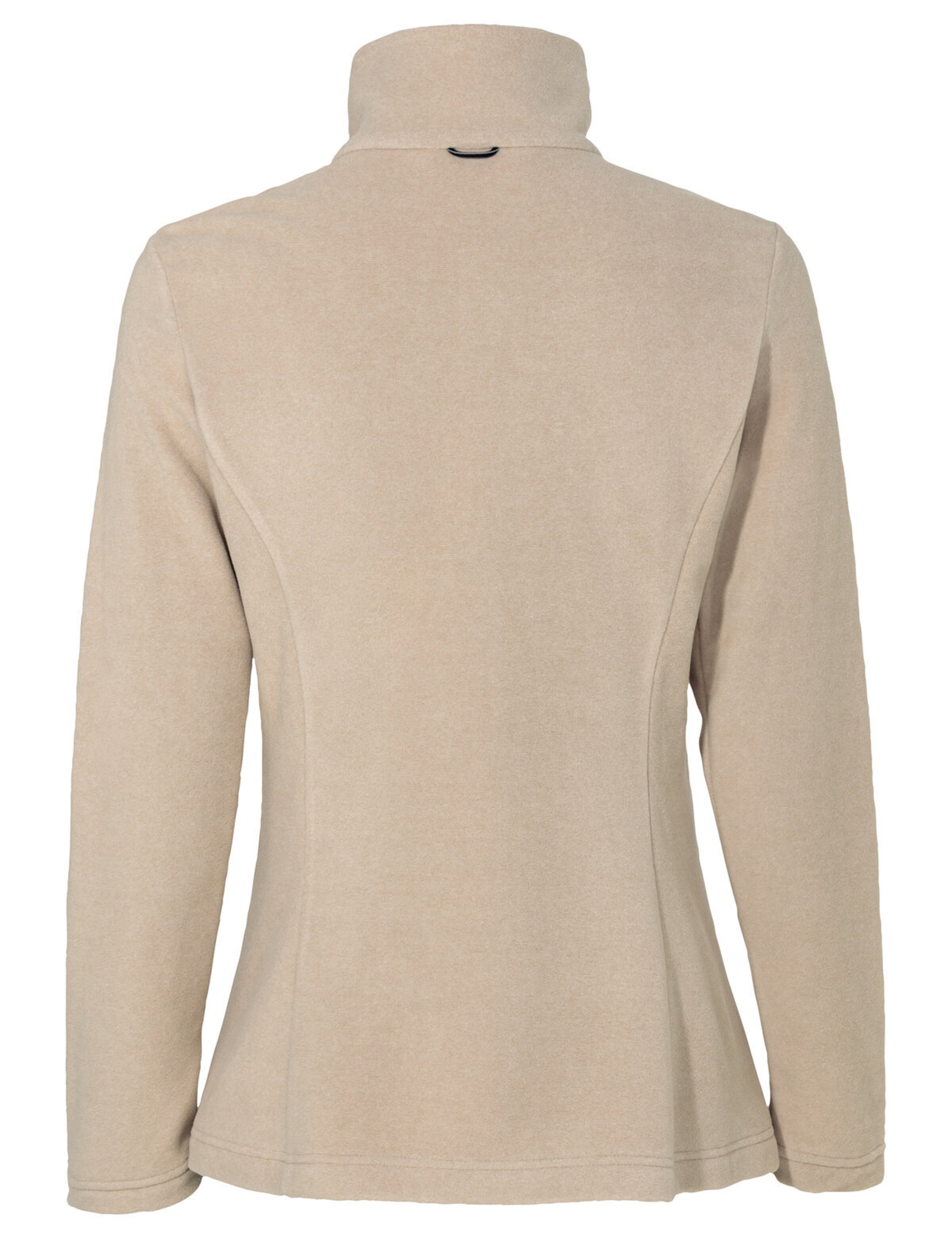 VAUDE Athletic fleece jacket in Beige