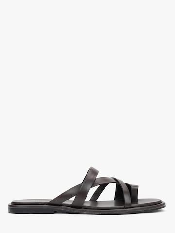 Estro Sandaler '5928-6' i brun: forside