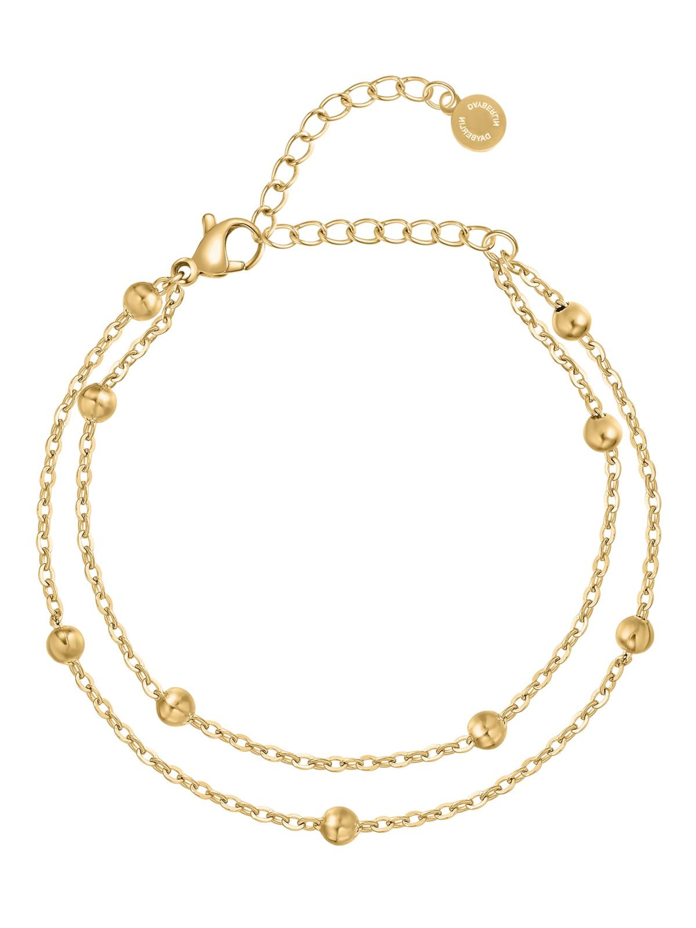 day berlin Bracelet 'Ally' in Gold: front