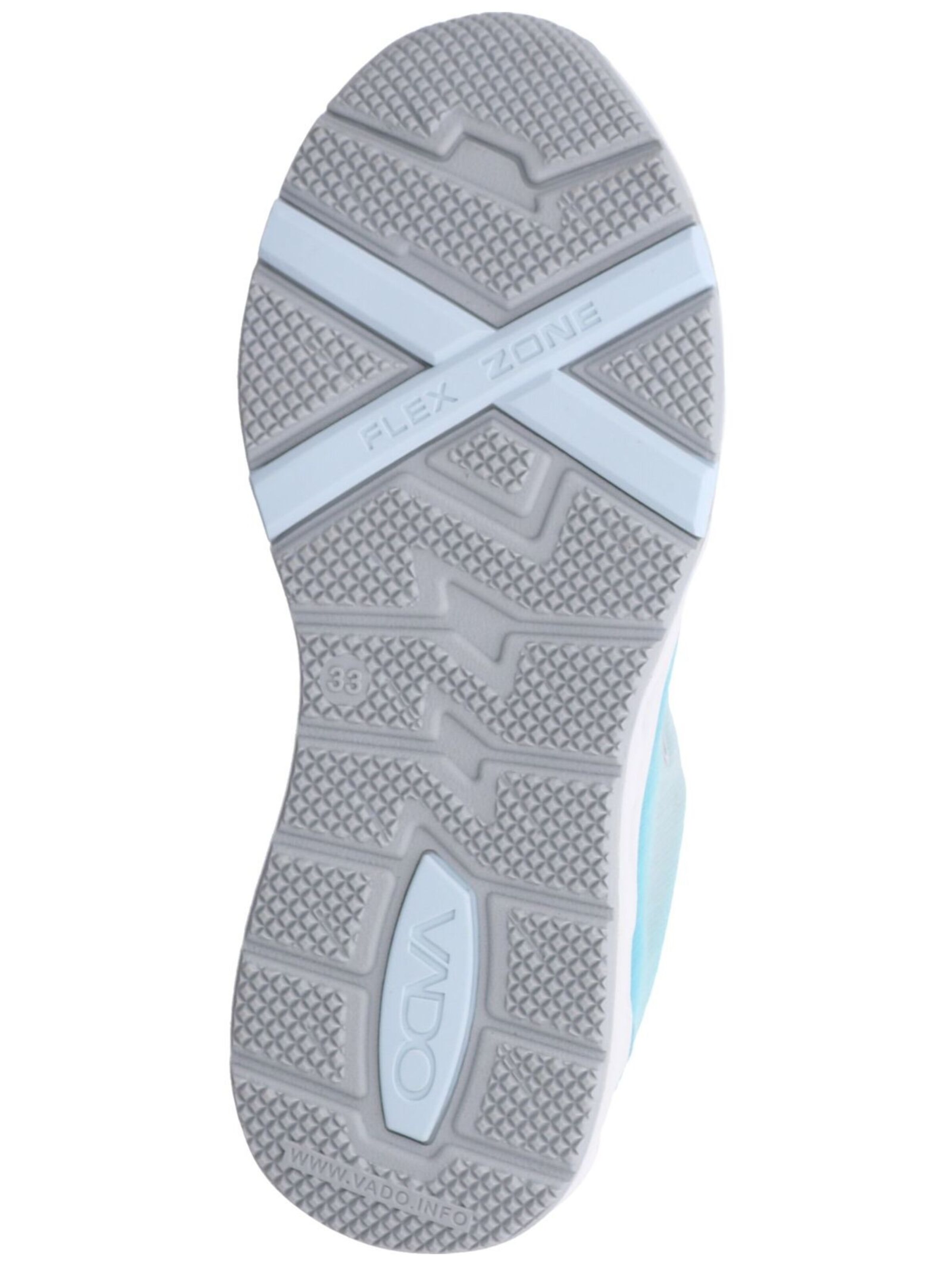 Baskets Vado en bleu