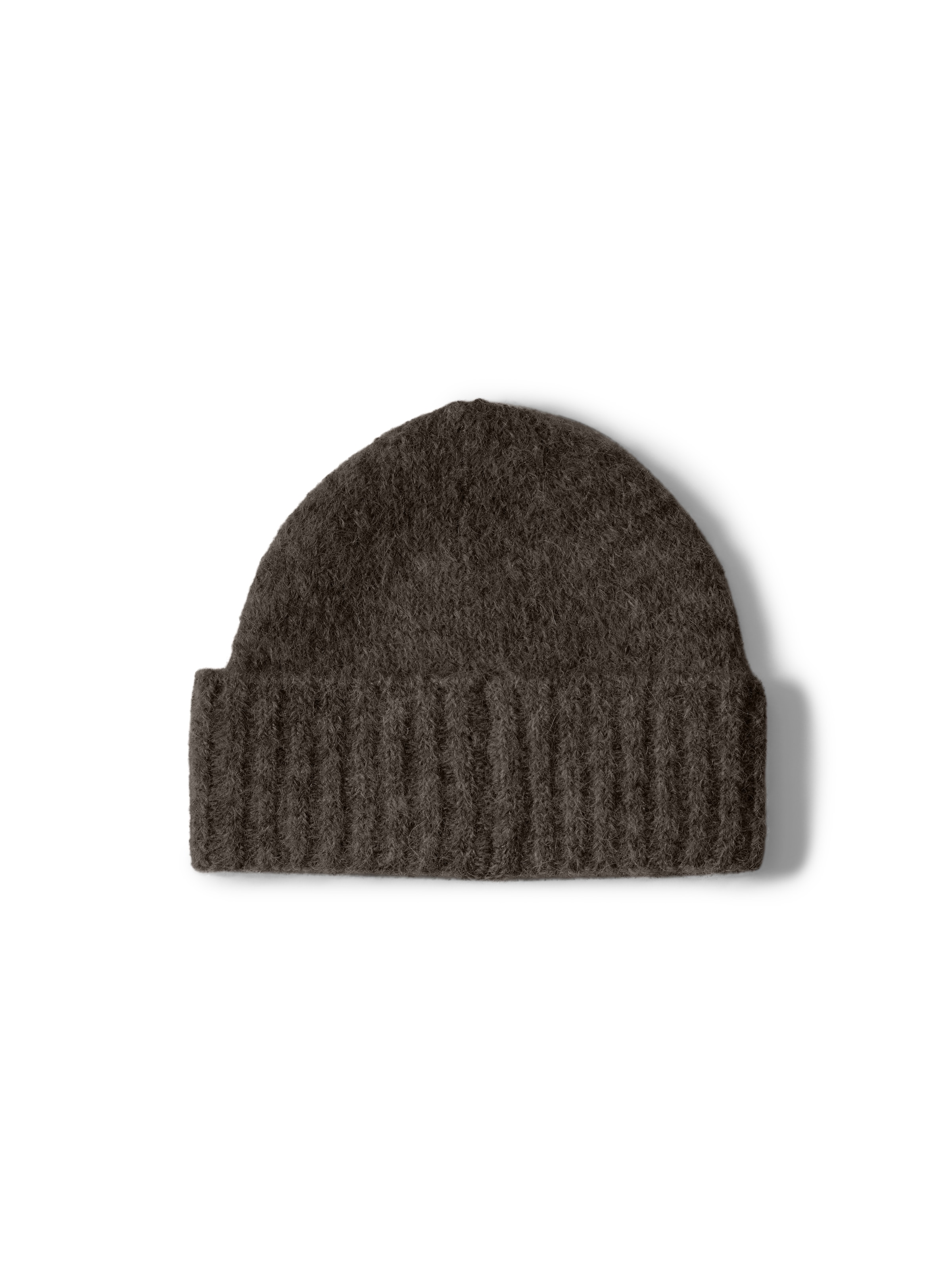 SELECTED Beanie in Brown: front