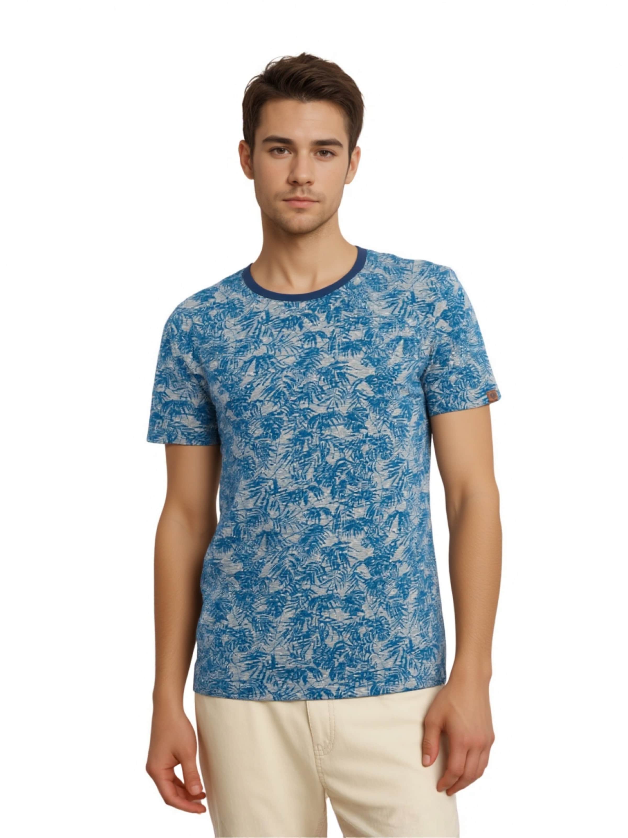 T-Shirt 'Wanno' Ragwear en bleu : devant