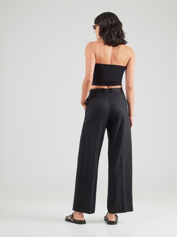 & Other Stories Loosefit Bandplooibroek in Zwart