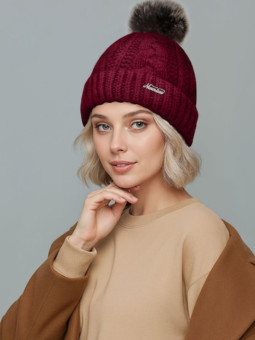 Neverless Beanie '1980' in Red
