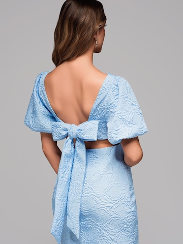 Abito da sera di Ombre in blu