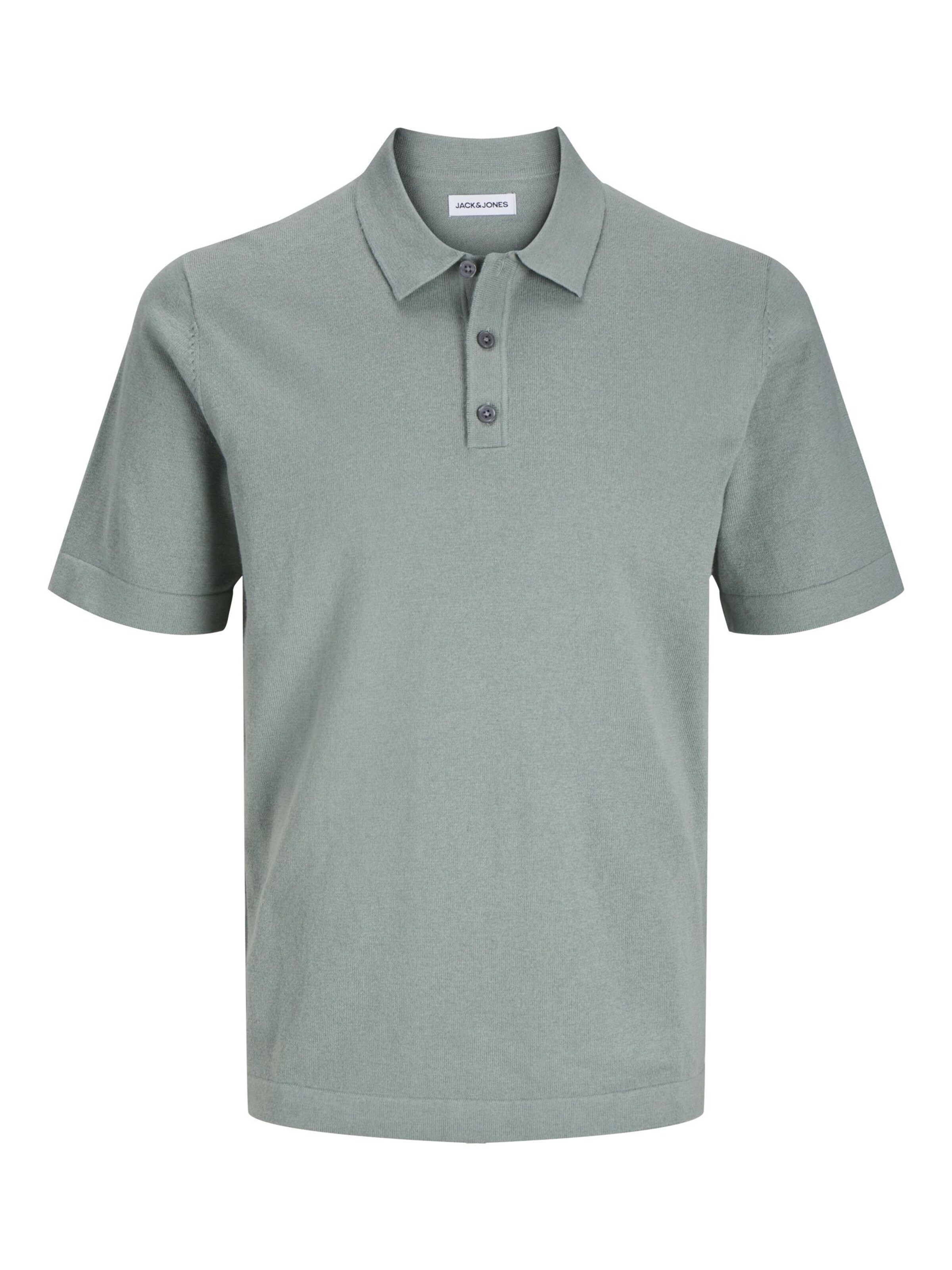 JACK & JONES Bluser & t-shirts 'JJEEmil' i grøn: forside