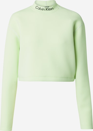 Calvin Klein Sport Sportpullover in limette / schwarz, Produktansicht