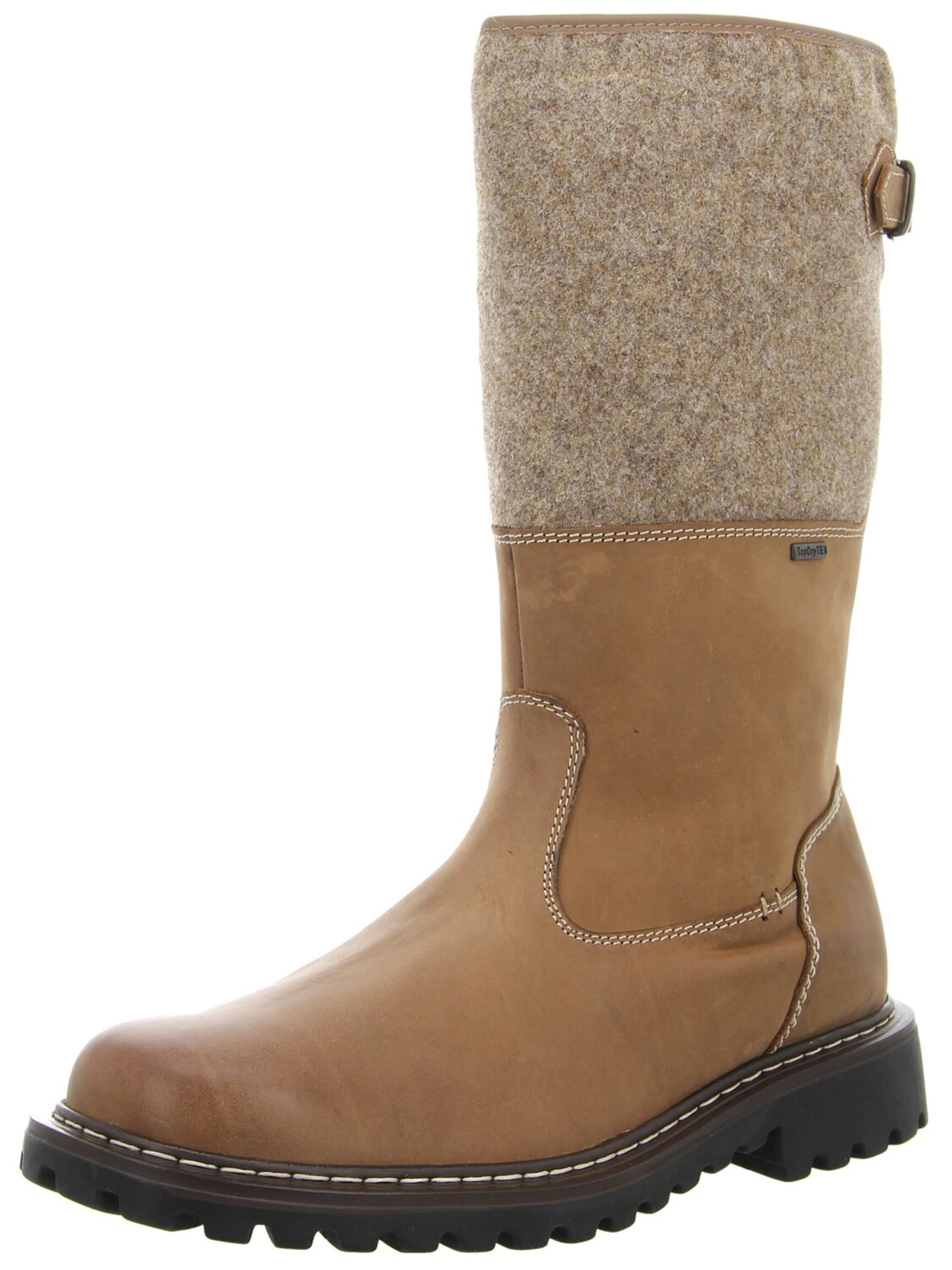 JOSEF SEIBEL Boots 'Winterboot Herren 21941LA86/310 Leder-Mix in braun' in Brown: front