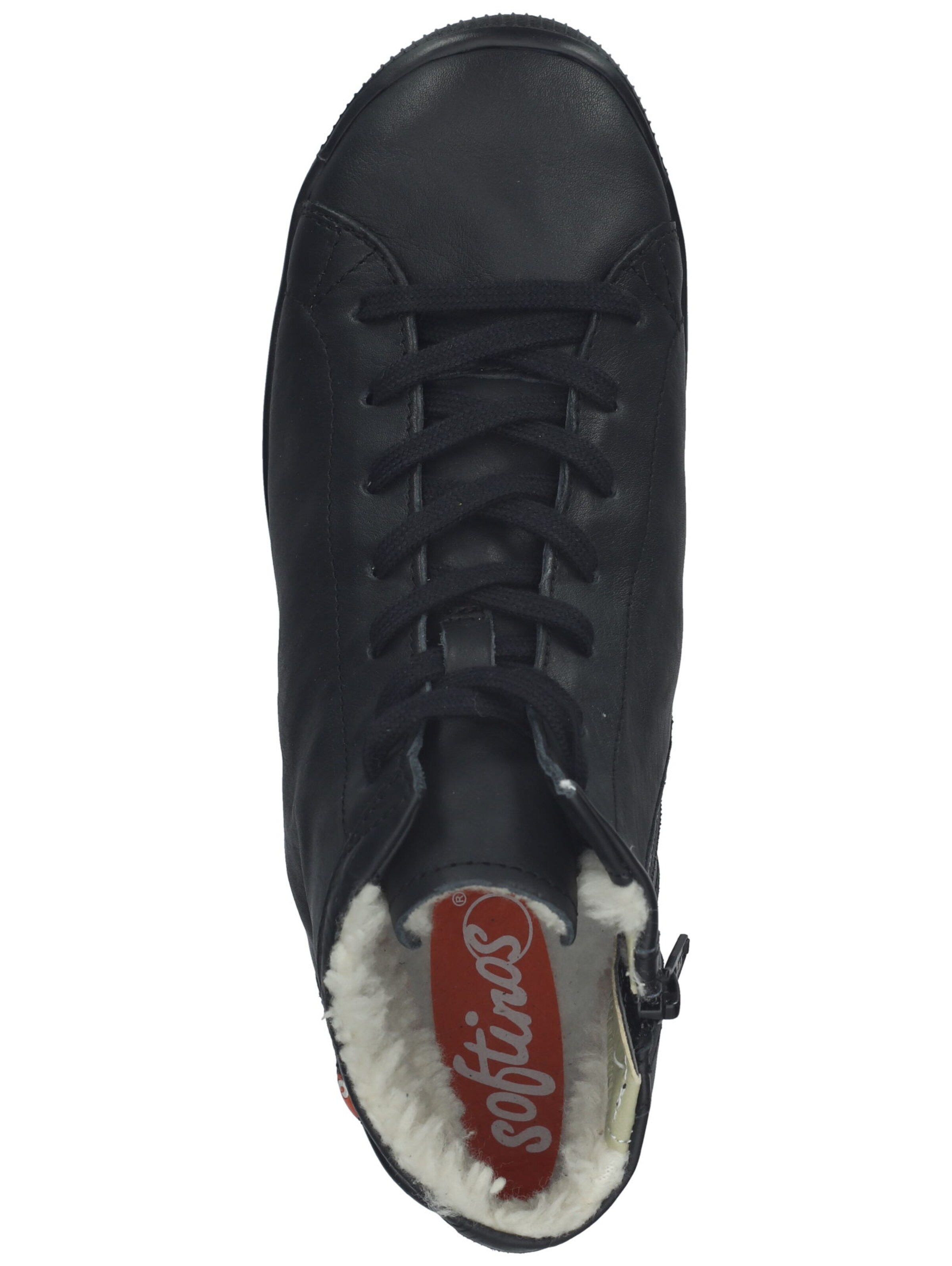 Bottines à lacets Softinos en noir