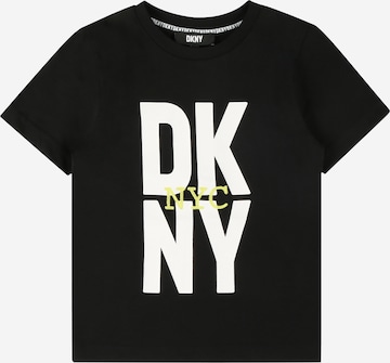 DKNY - Camiseta en negro: frente