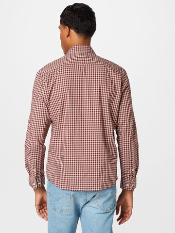 Marc O'Polo Regular fit Overhemd in Rood