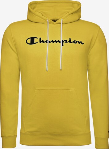 Champion Authentic Athletic Apparel Sweatshirt in Geel: voorkant