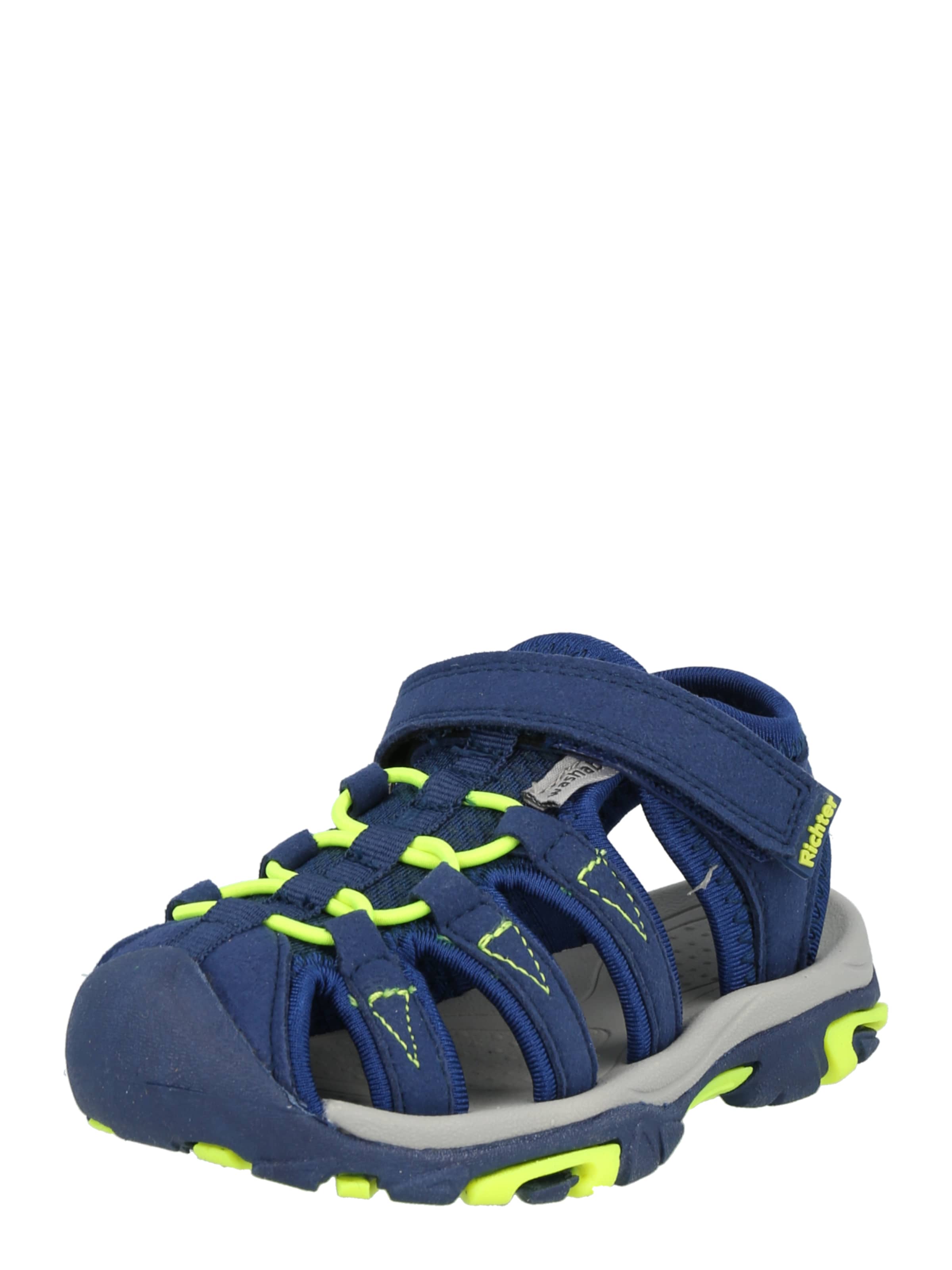RICHTER Sandale 'Boulder' in Blau: Vorderseite