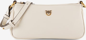 Borsa a tracolla 'Half Moon' di PINKO in bianco: frontale
