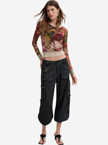 Maglietta 'TS_ORCHIDS_LACROIX 26WWTK22' di Desigual in marrone