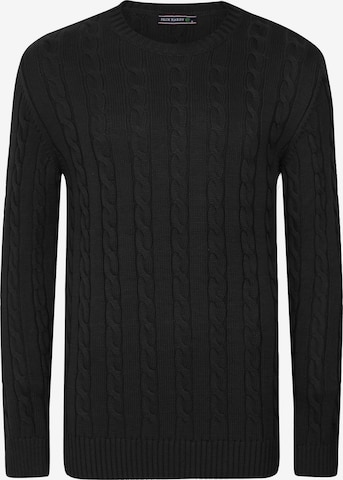 Pull-over Felix Hardy en noir : devant