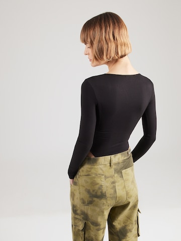 DIESEL Rövid body - fekete