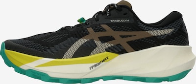 ASICS Juoksukengät 'TRABUCO 14' koossa 41,5 värissä keltainen / vihreä / musta, Tuotenäkymä