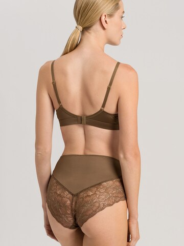 Hanro Triangle Bra ' Juna ' in Brown