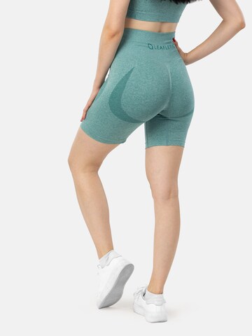 LEAFLETIC - Skinny Leggings 'Leafletic Women’s Shorts' en verde