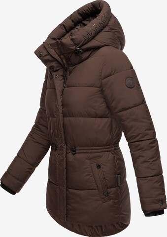 MARIKOO Weatherproof jacket 'Akumaa' in Brown