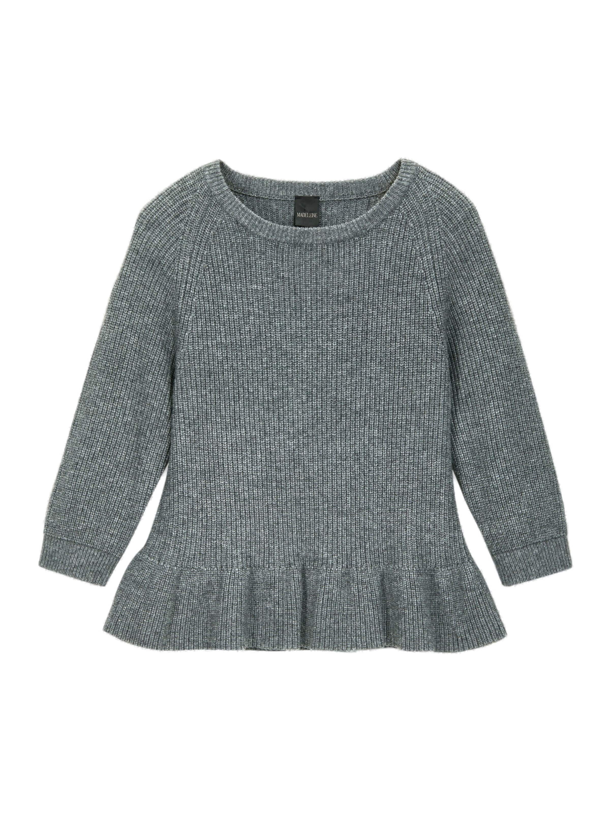 Pull-over MADELEINE en gris : devant