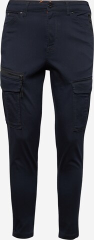 Pantaloni cu buzunare 'Ace Dex' de la JACK & JONES pe albastru: față