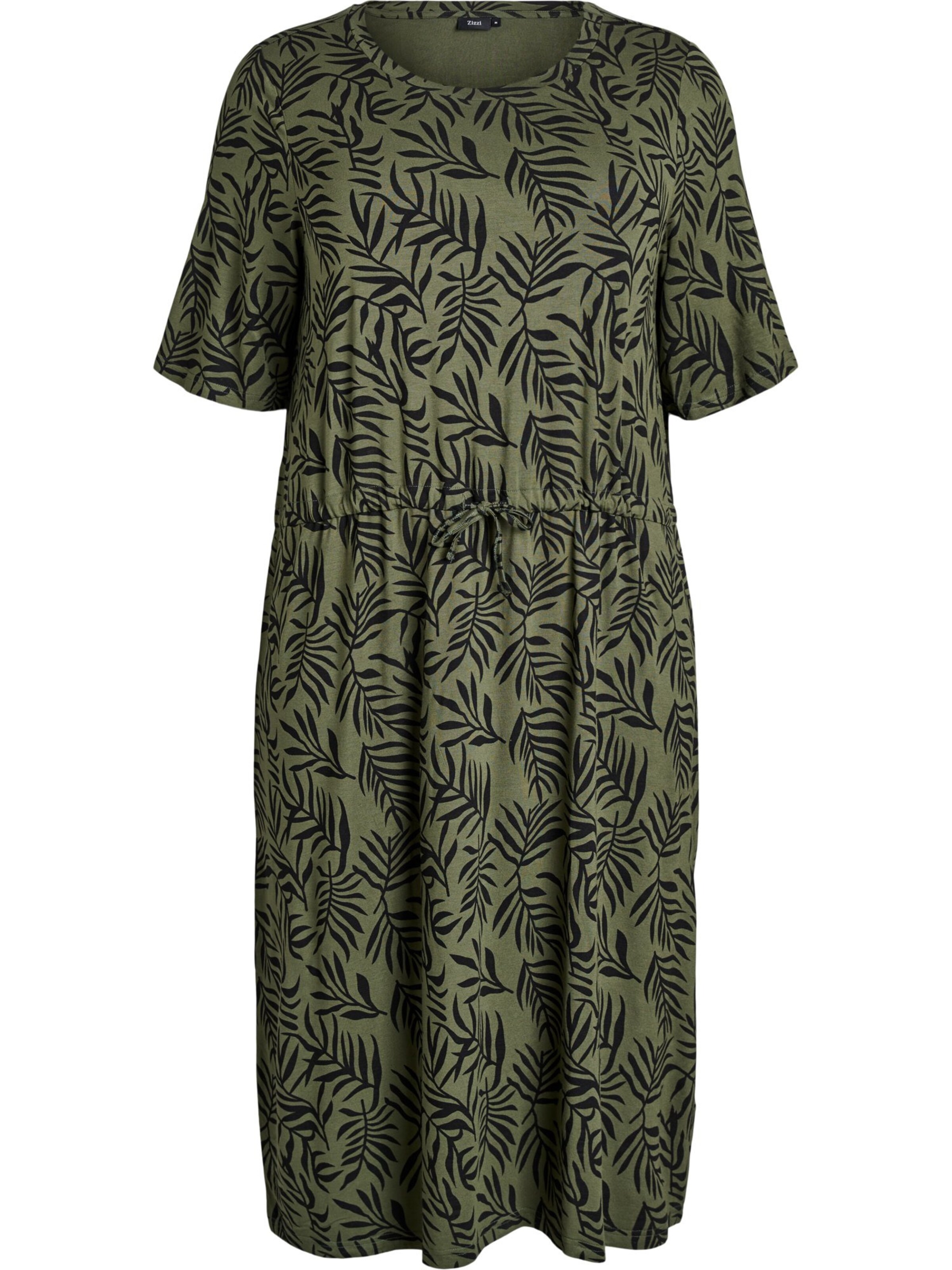 Zizzi Kleid in Grün: Vorderseite