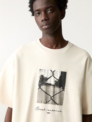 Pull&Bear Tričko – hnědá