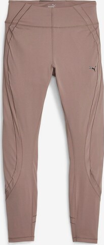 PUMA Skinny Sportbroek in Lila: voorkant