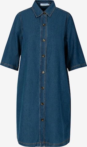 Coster Copenhagen Mekko ' ELLIS ' värissä sininen: etupuoli