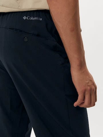 COLUMBIA Ozke Outdoor hlače 'Hike™ II' | črna barva