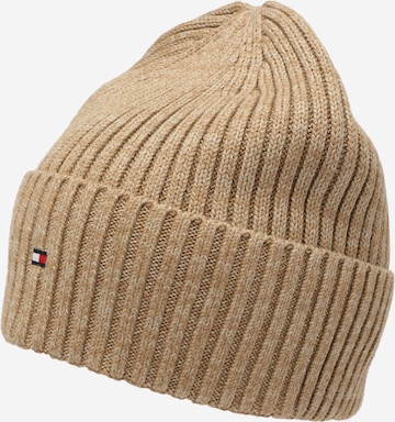 TOMMY HILFIGER Mütze in Braun: Vorderseite