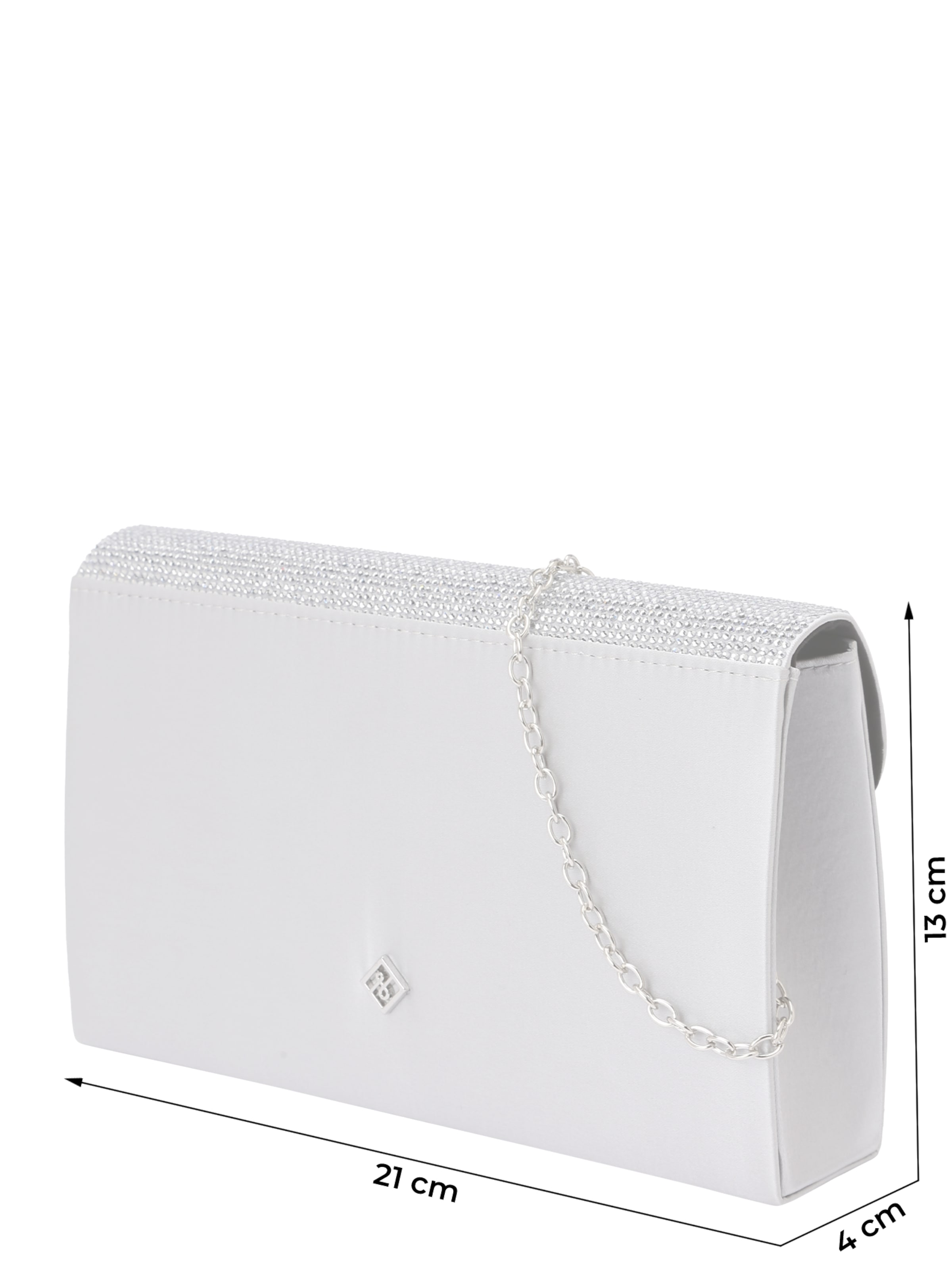 CALL IT SPRING Клатч 'QWEENBEE' в Серебристый