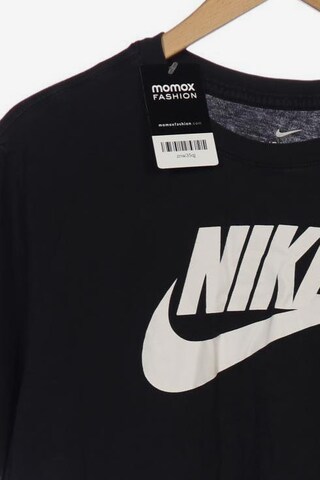 NIKE T-Shirt XL in Schwarz