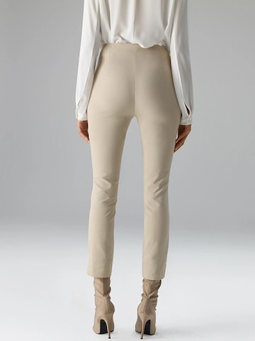 Minx Slimfit Broek 'NISE' in Beige